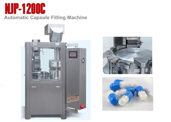 SS304 High Speed Automatic Capsule Filling Machine for Output 72000 Capsules Per Hour