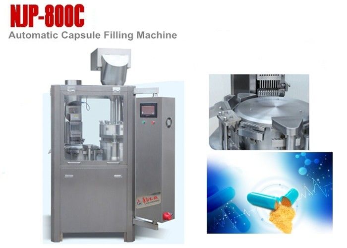 NJP-800 Hard Capsule Filling Machine , Pharmaceutical Auto Capsule Filling Machine